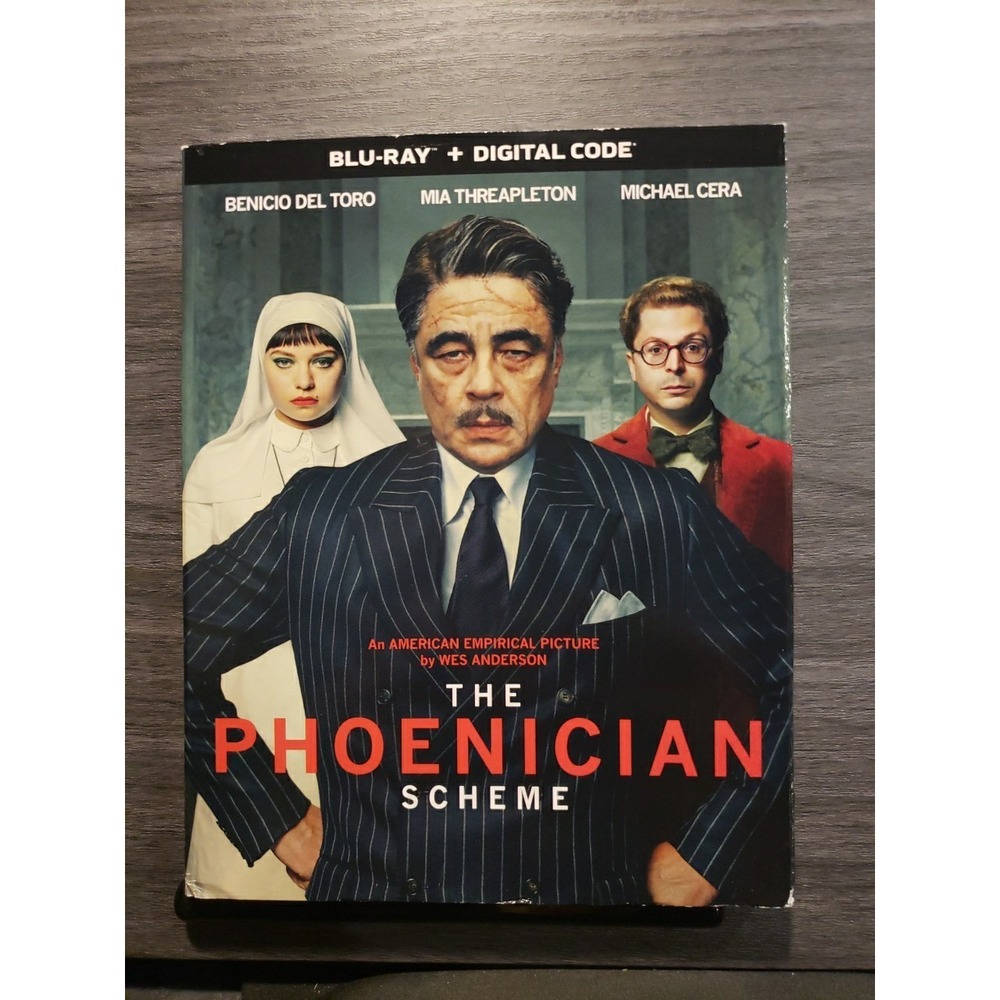 The Phoenician Scheme - Blu-ray + Digital With Slip Cover NEW